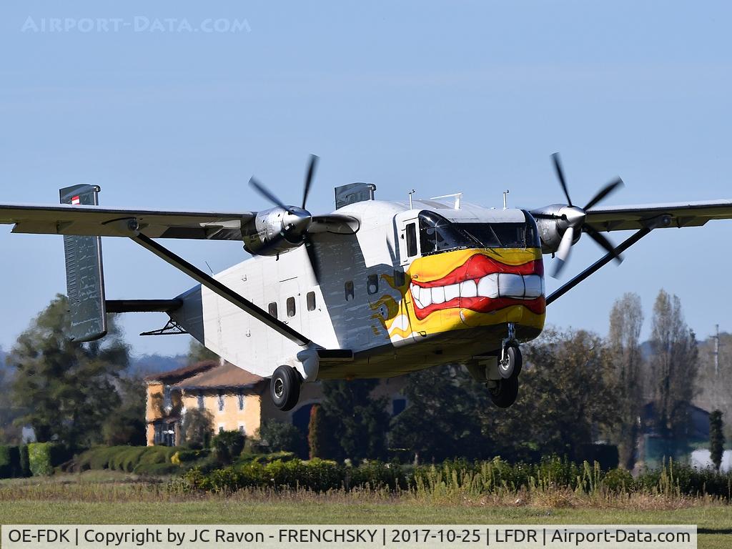 OE-FDK, 1972 Short SC-7 Skyvan 3A-100 C/N SH.1901, Pink Aviation Services