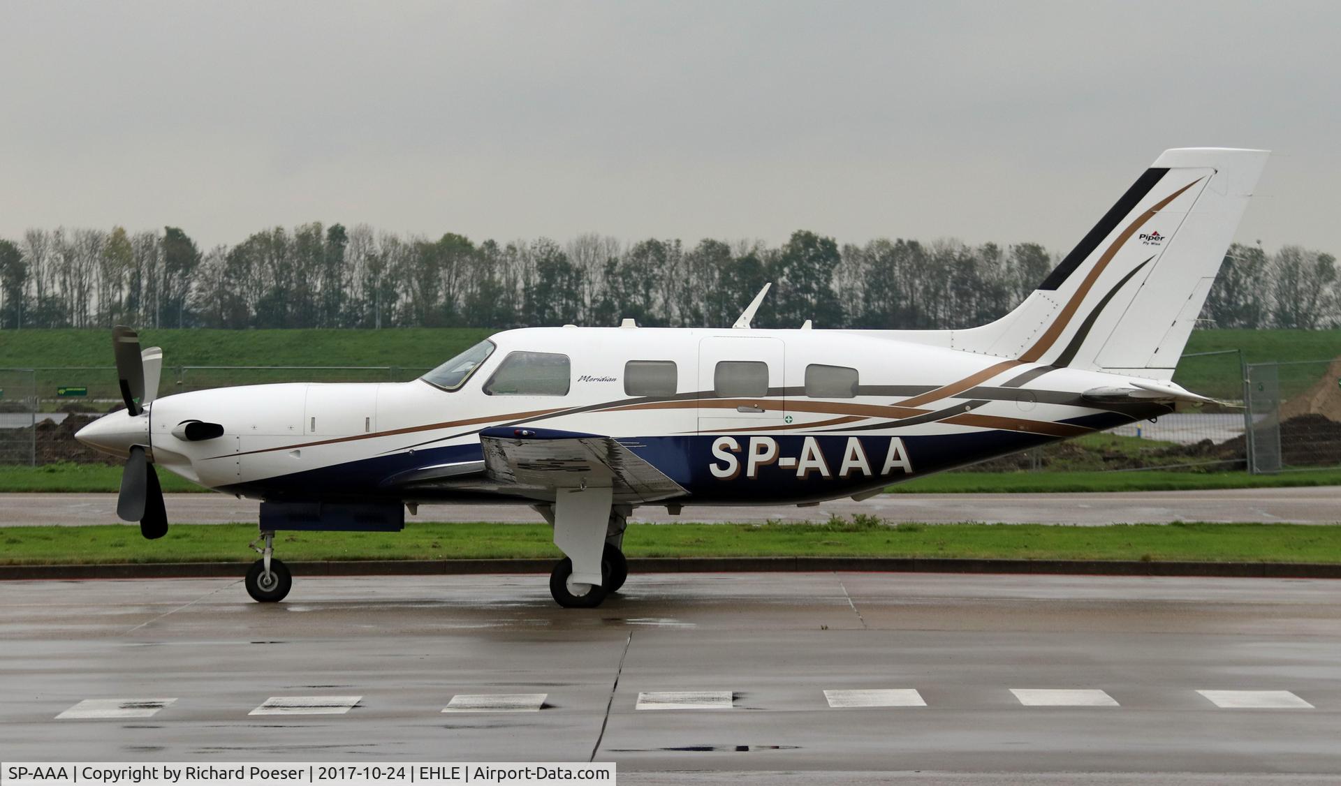 SP-AAA, Piper PA-46-500TP Malibu Meridian M600 C/N 4697349, Lelystad 24-10-2017