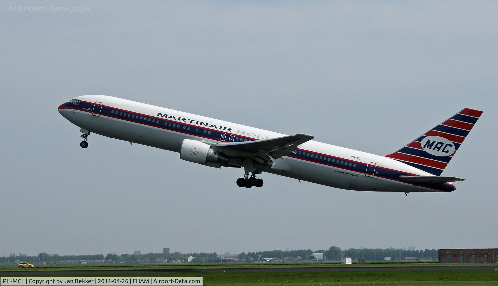 PH-MCL, 1992 Boeing 767-31A/ER C/N 26469, Schiphol Amsterdam