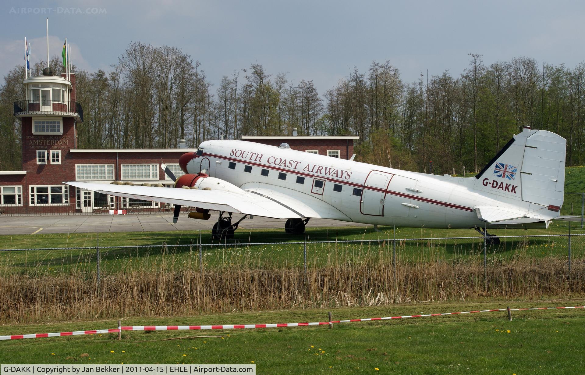 G-DAKK, 1942 Douglas DC-3C-S1C3G (C-47A) C/N 9798, In the Aviodrome (museum) at Lelystad Airport