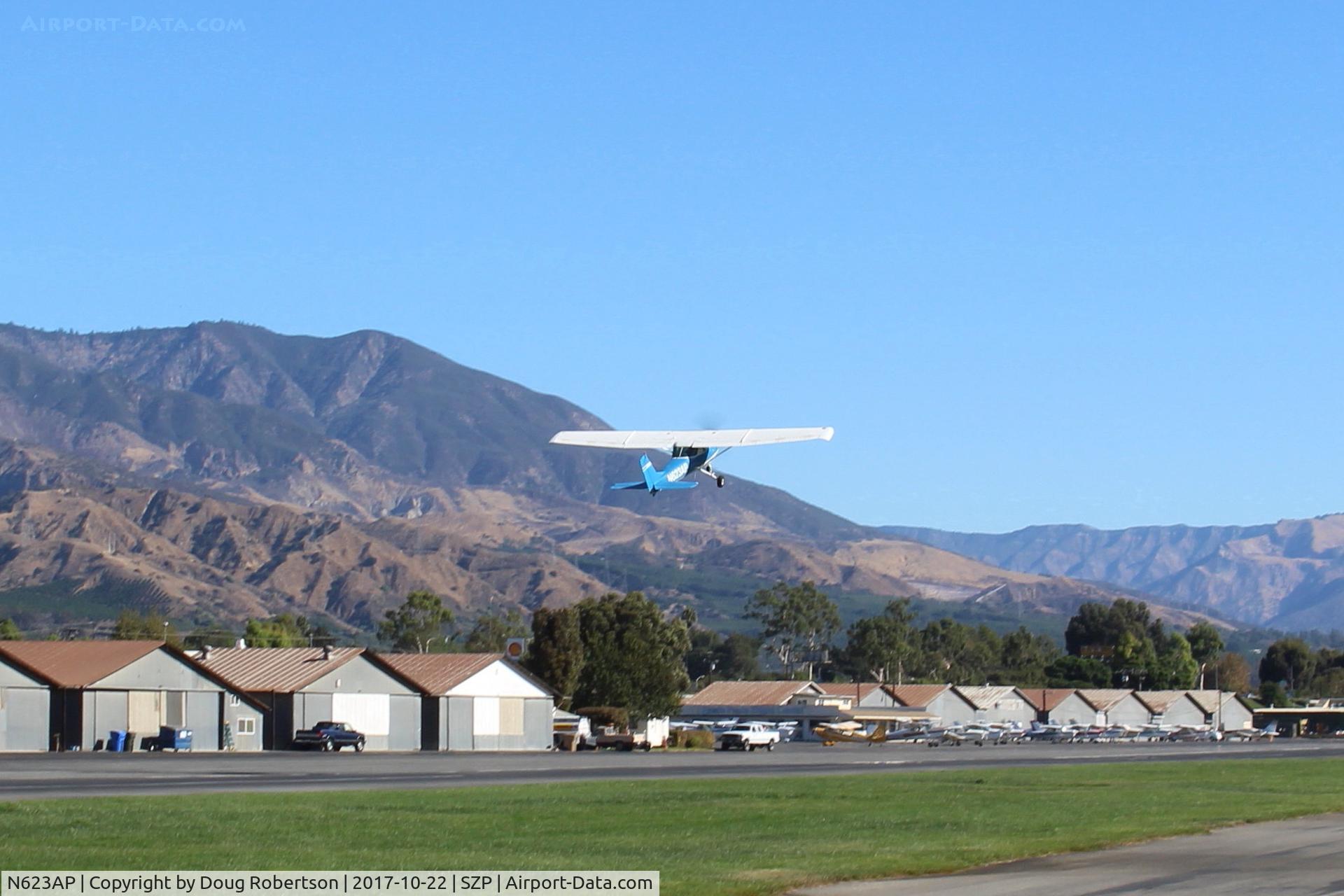 N623AP, 1969 Cessna 150J C/N 15070915, 1969 Cessna 150J, Continental O-200 100 Hp, takeoff climb Rwy 04
