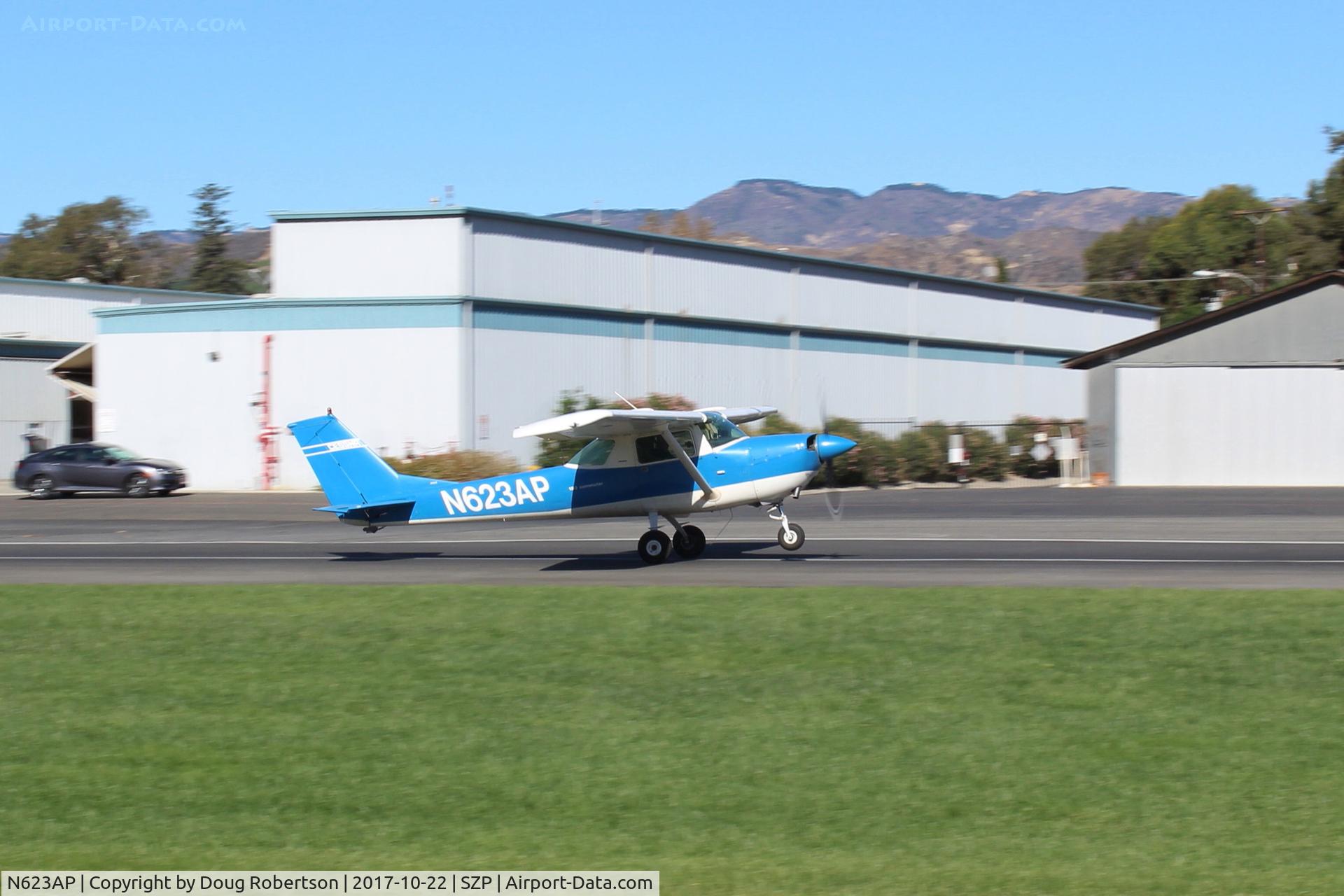 N623AP, 1969 Cessna 150J C/N 15070915, 1969 Cessna 150J, Continental O-200 100 Hp, takeoff roll Rwy 04
