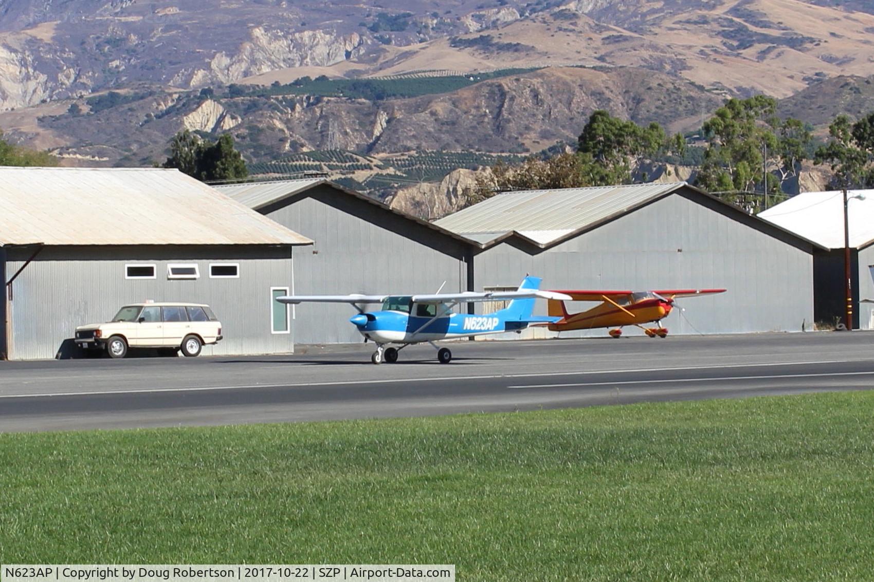 N623AP, 1969 Cessna 150J C/N 15070915, 1969 Cessna 150J, Continental O-200 100 Hp, taxi to Rwy 04