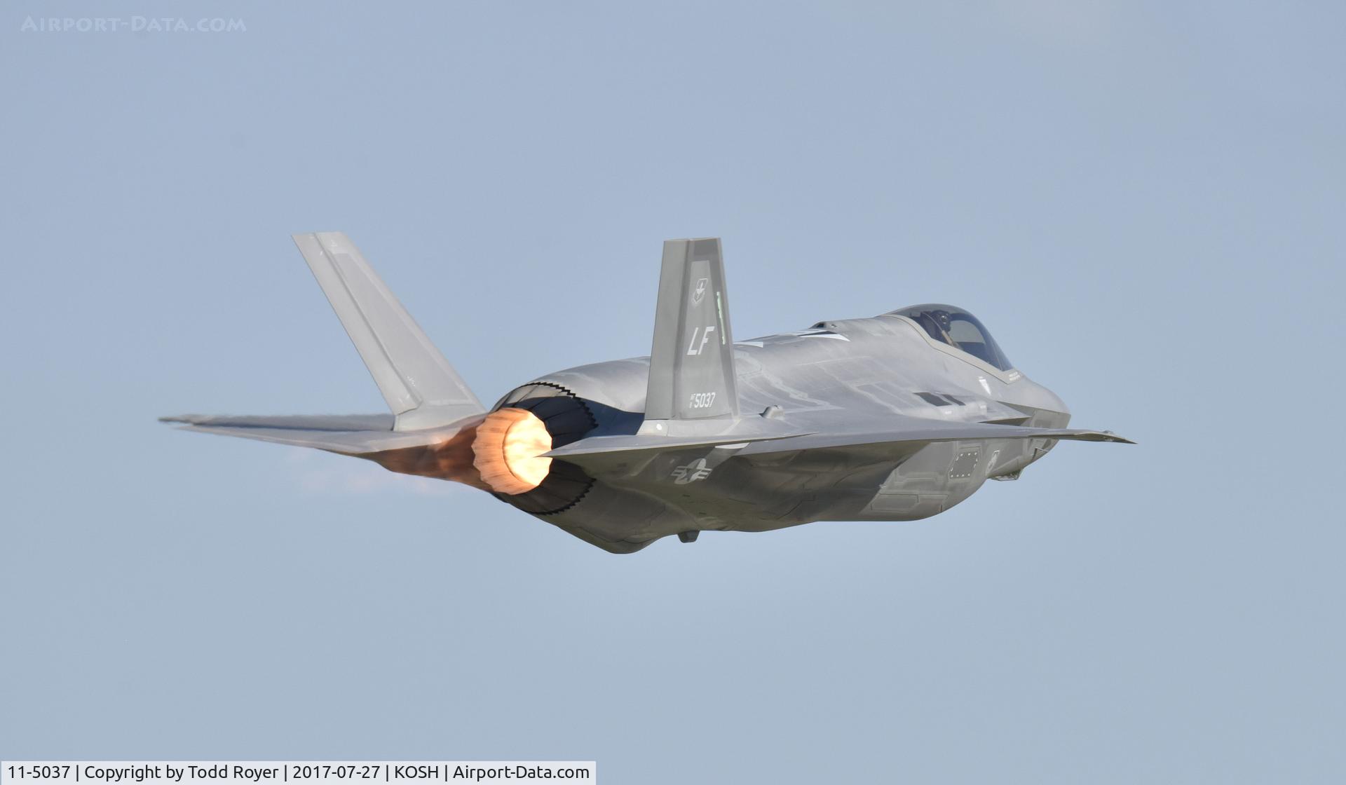 11-5037, 2011 Lockheed Martin F-35A Lightning II C/N AF-48, Airventure 2017