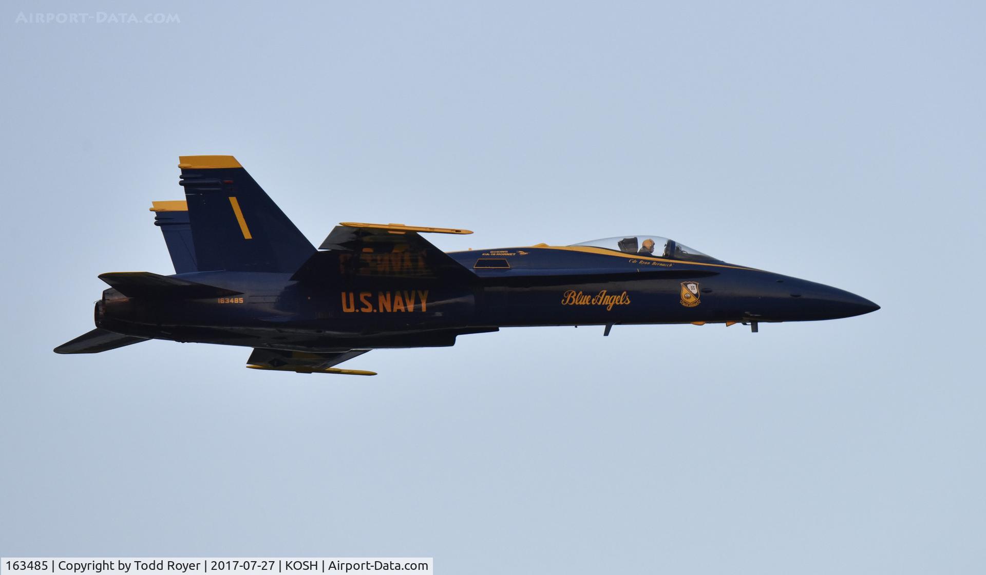 163485, 1988 McDonnell Douglas F/A-18C Hornet C/N 0717/C044, Airventure 2017