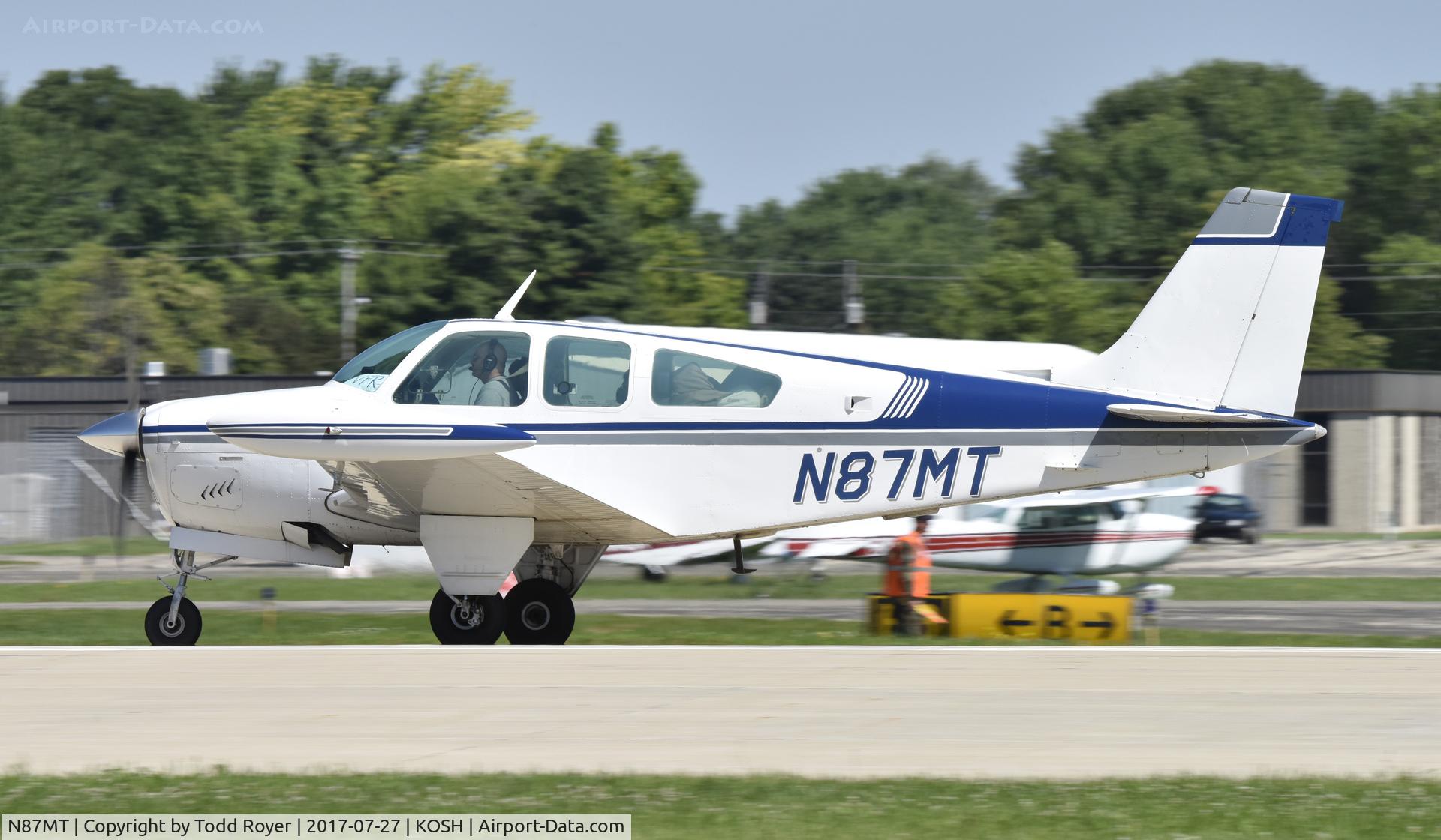 N87MT, 1978 Beech F33A Bonanza C/N CE-771, Airventure 2017