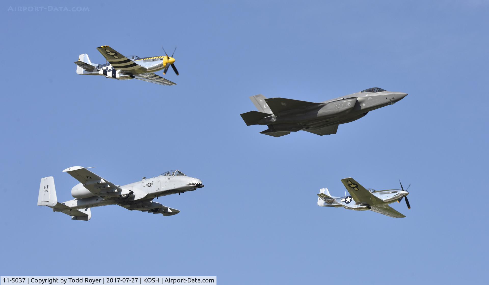 11-5037, 2011 Lockheed Martin F-35A Lightning II C/N AF-48, Airventure 2017