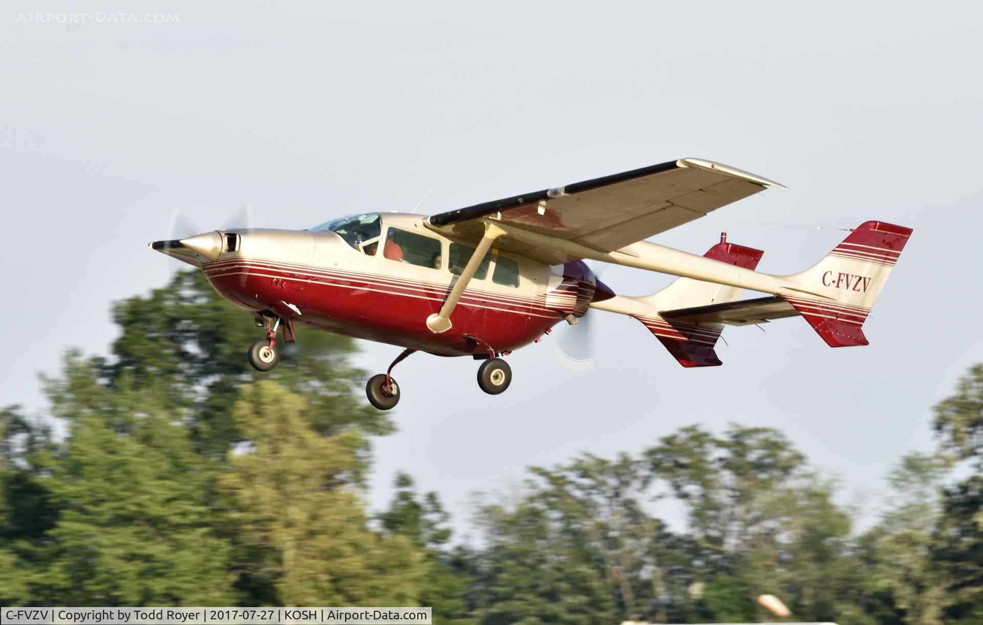 C-FVZV, 1967 Cessna T337B Turbo Super Skymaster C/N 337-0741, Airventure 2017