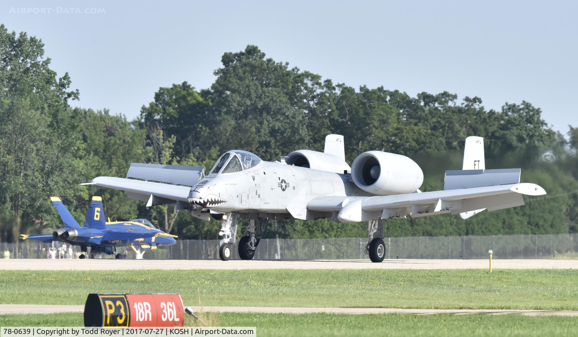 78-0639, 1978 Fairchild Republic A-10C Thunderbolt II C/N A10-0259, Airventure 2017