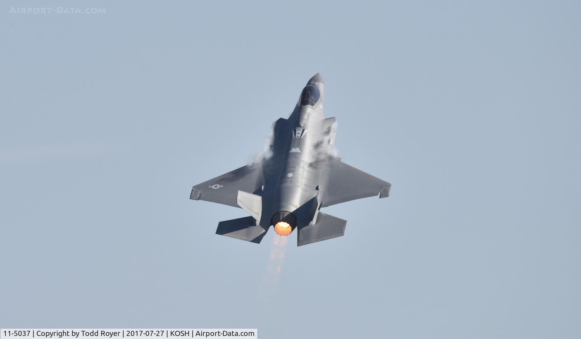 11-5037, 2011 Lockheed Martin F-35A Lightning II C/N AF-48, Airventure 2017