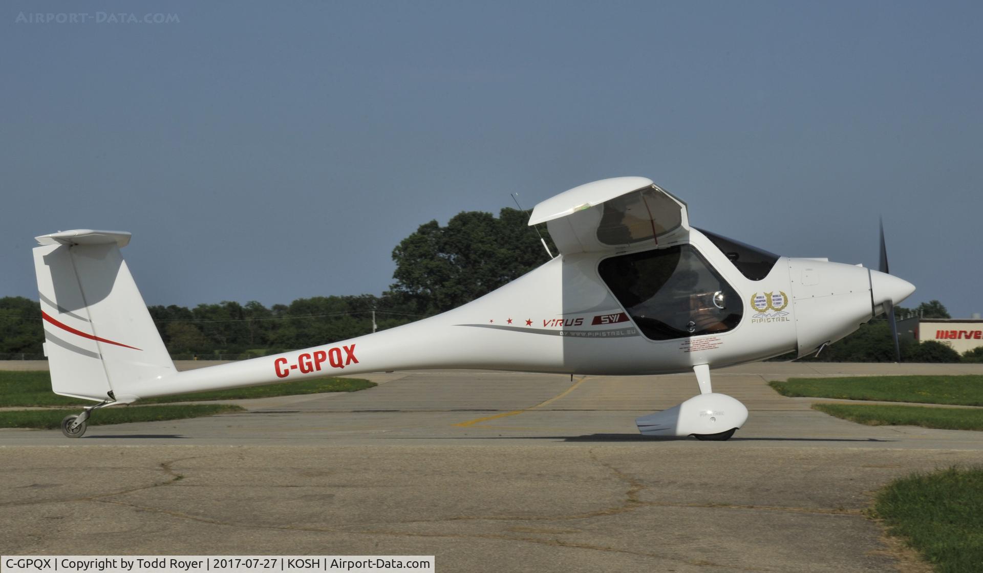 C-GPQX, 2012 Pipistrel Virus SW C/N 449, Airventure 2017