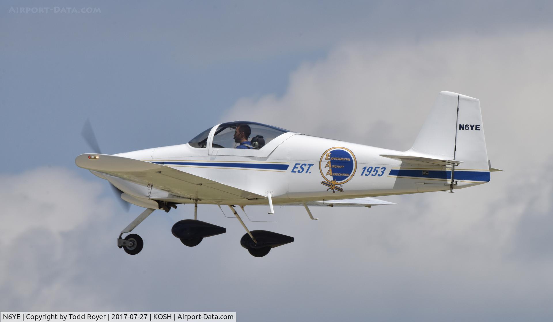N6YE, 1997 Vans RV-6A C/N 2557, Airventure 2017