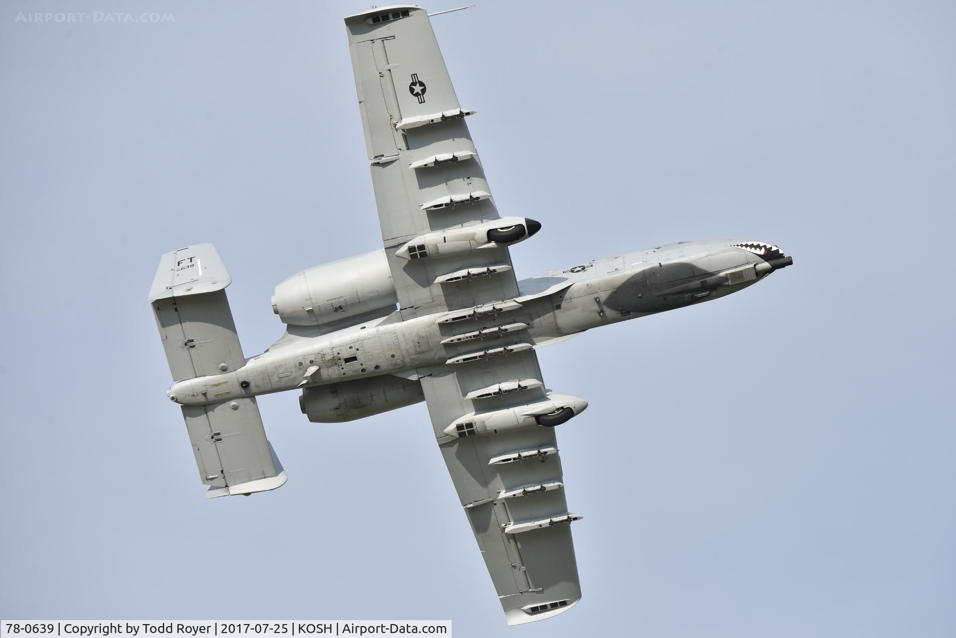 78-0639, 1978 Fairchild Republic A-10C Thunderbolt II C/N A10-0259, Airventure 2017