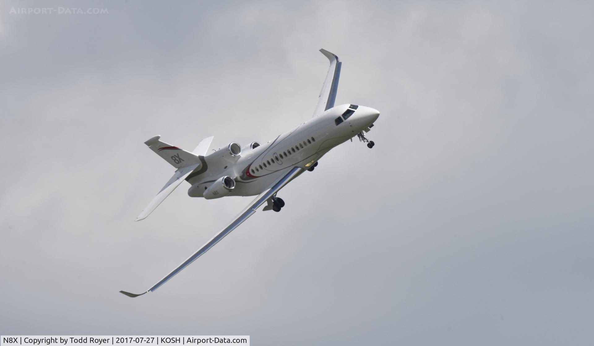 N8X, 2015 Dassault Falcon 8X C/N 403, Airventure 2017
