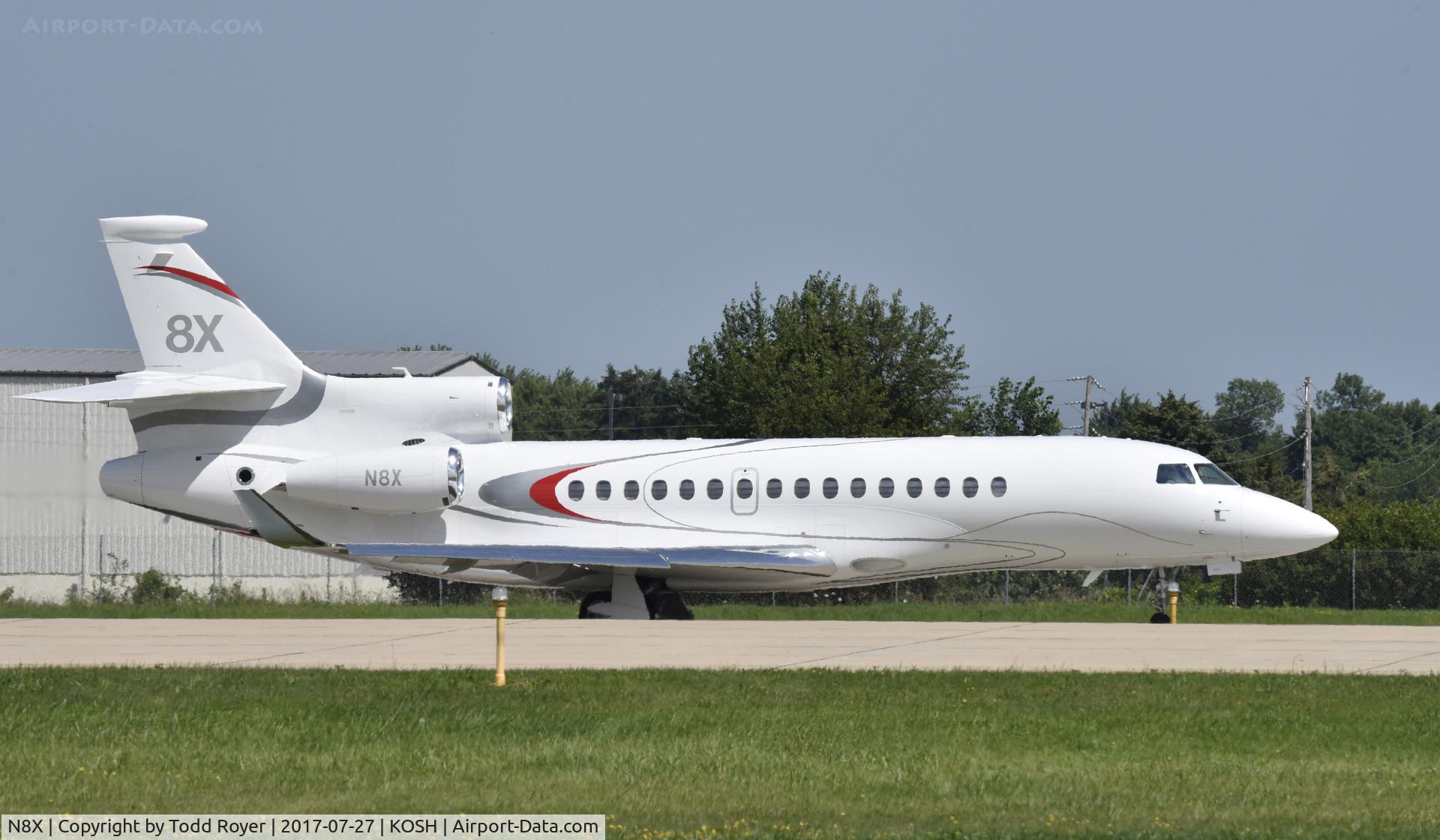 N8X, 2015 Dassault Falcon 8X C/N 403, Airventure 2017