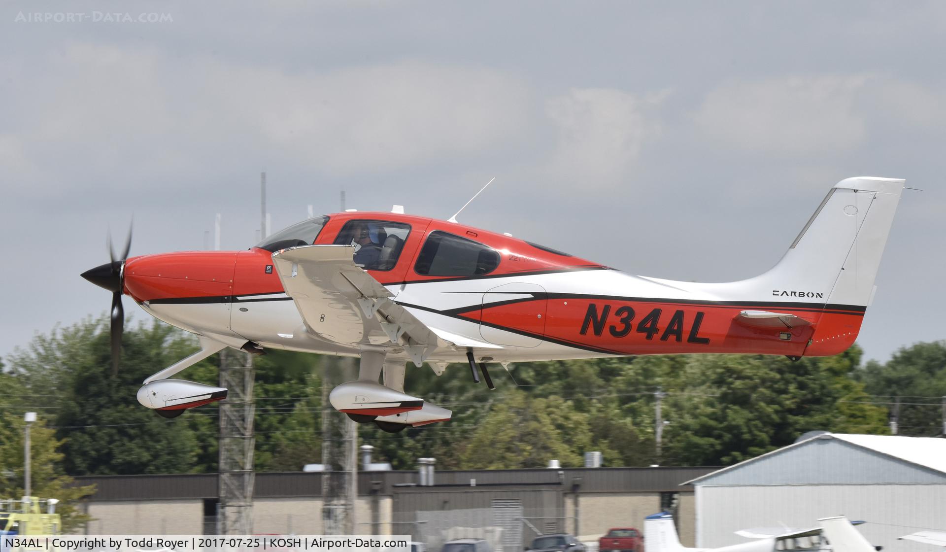 N34AL, 2017 Cirrus SR22T C/N 1516, Airventure 2017