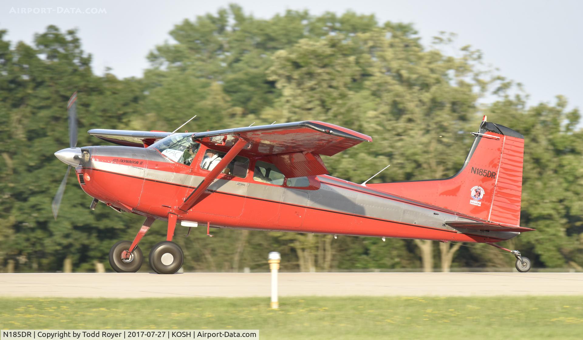 N185DR, 1977 Cessna A185F Skywagon 185 C/N 18503340, Airventure 2017