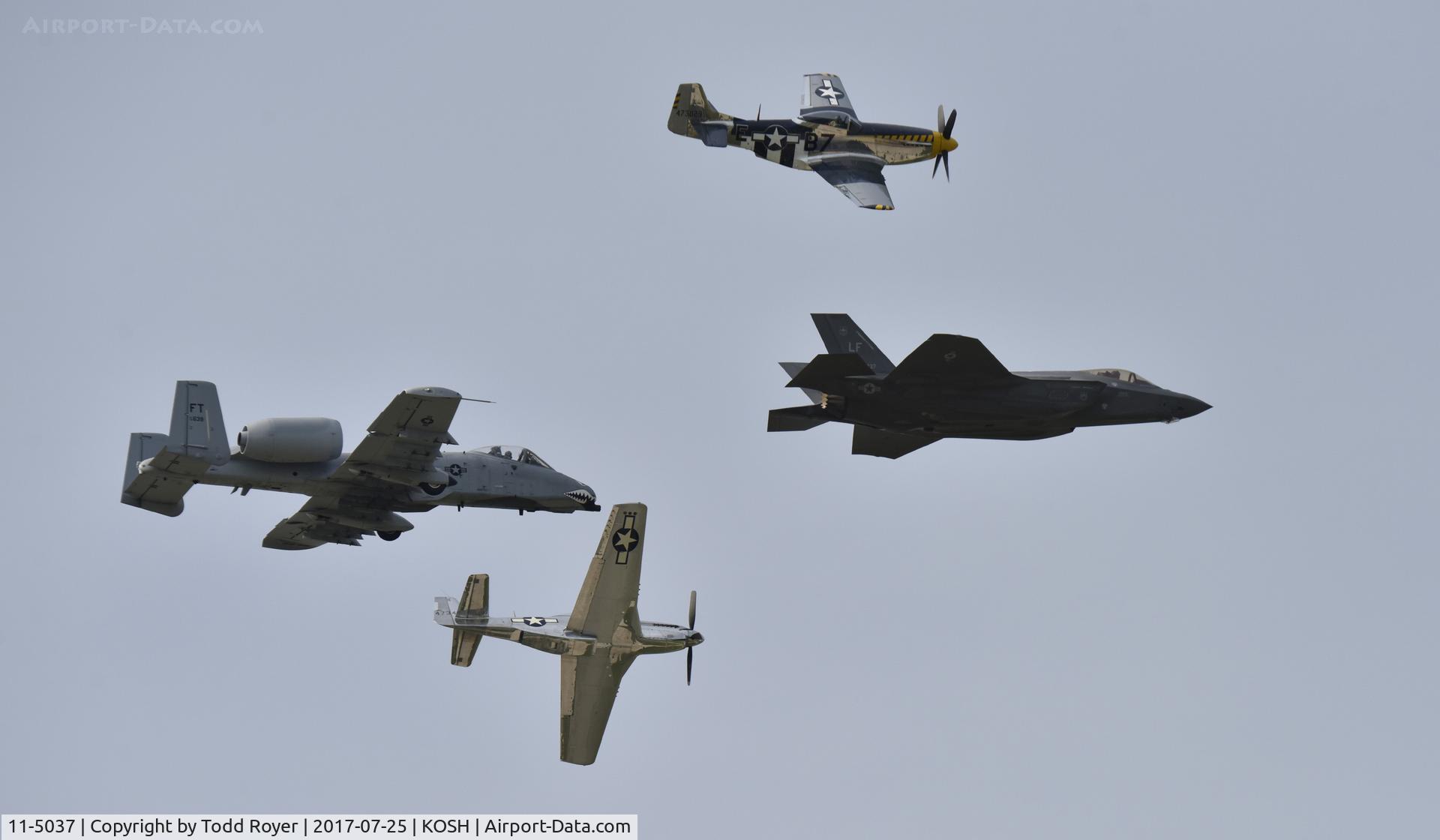 11-5037, 2011 Lockheed Martin F-35A Lightning II C/N AF-48, Airventure 2017