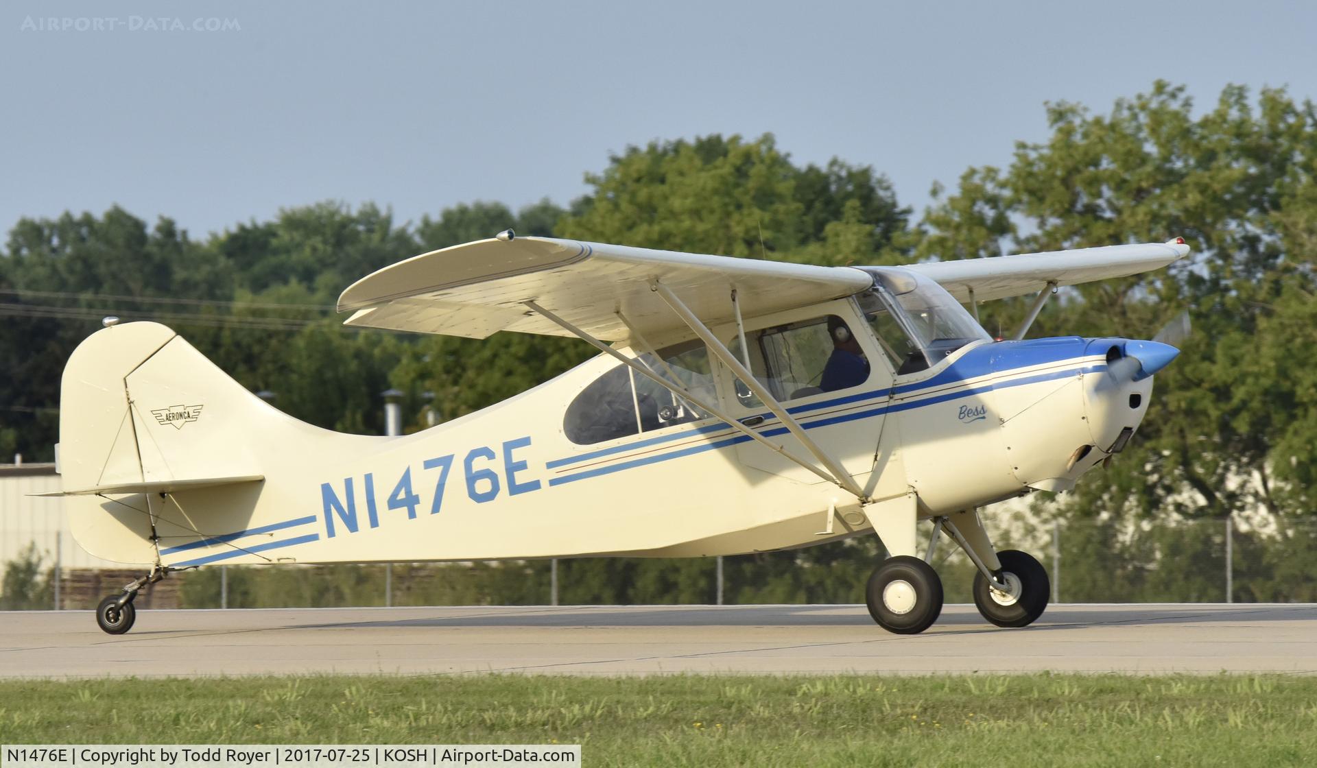 N1476E, 1946 Aeronca 7AC Champion C/N 7AC-5039, Airventure 2017