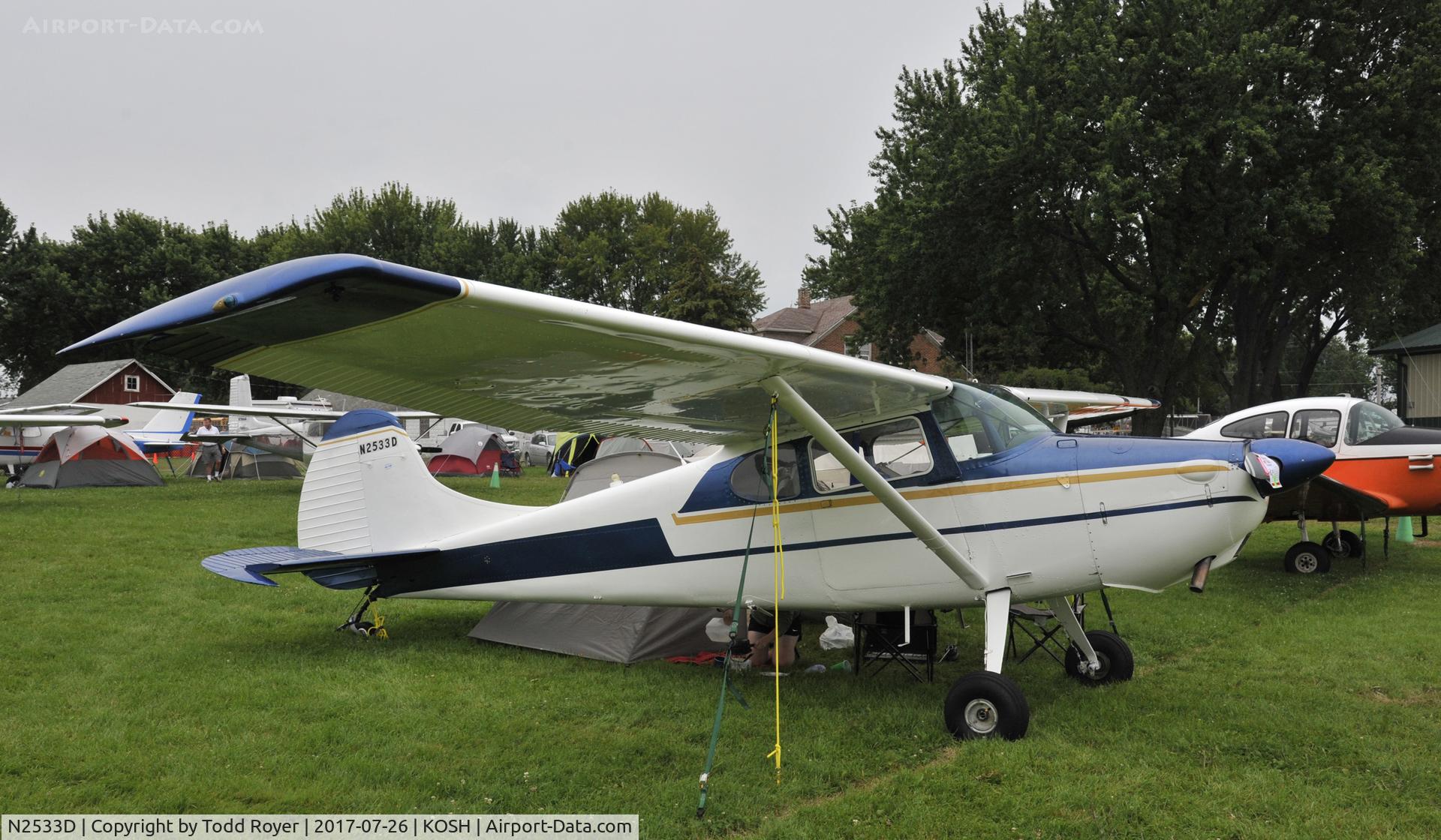 N2533D, 1952 Cessna 170B C/N 20685, Airventure 2017