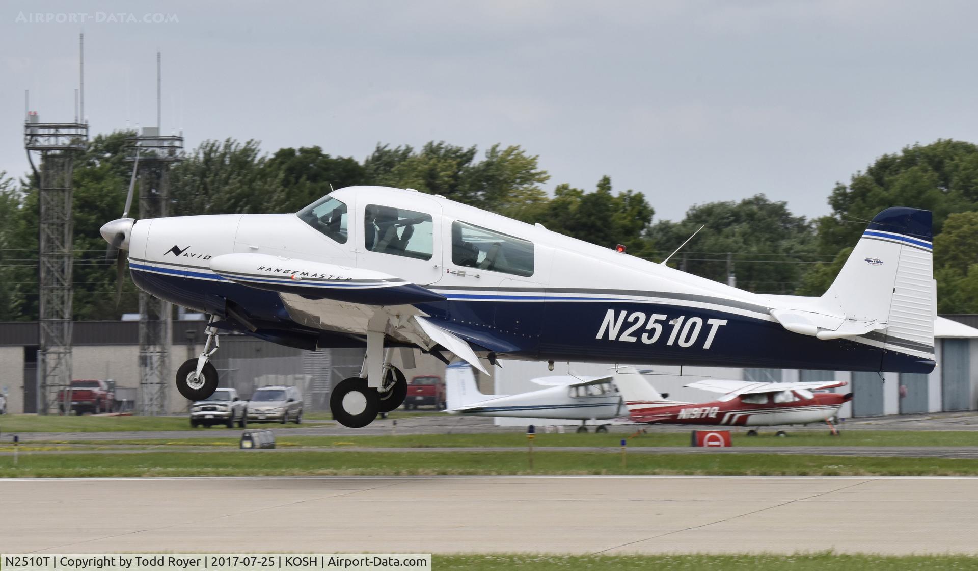 N2510T, 1968 Navion Rangemaster H C/N NAV-4-2510, Airventure 2017