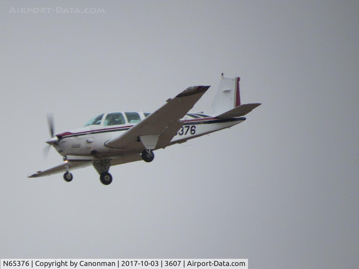N65376, 1983 Beech B36TC Bonanza C/N EA-366, Landing