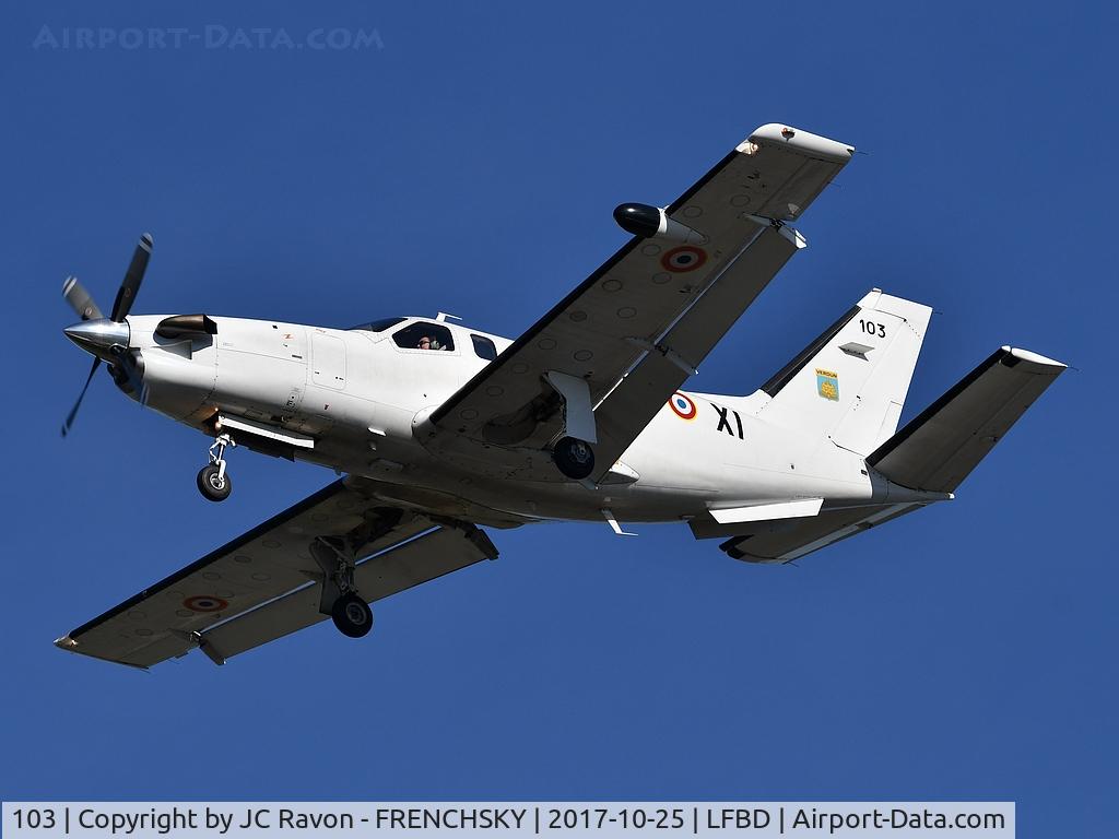 103, Socata TBM-700A C/N 103, COTAM 3831 landing runway 23