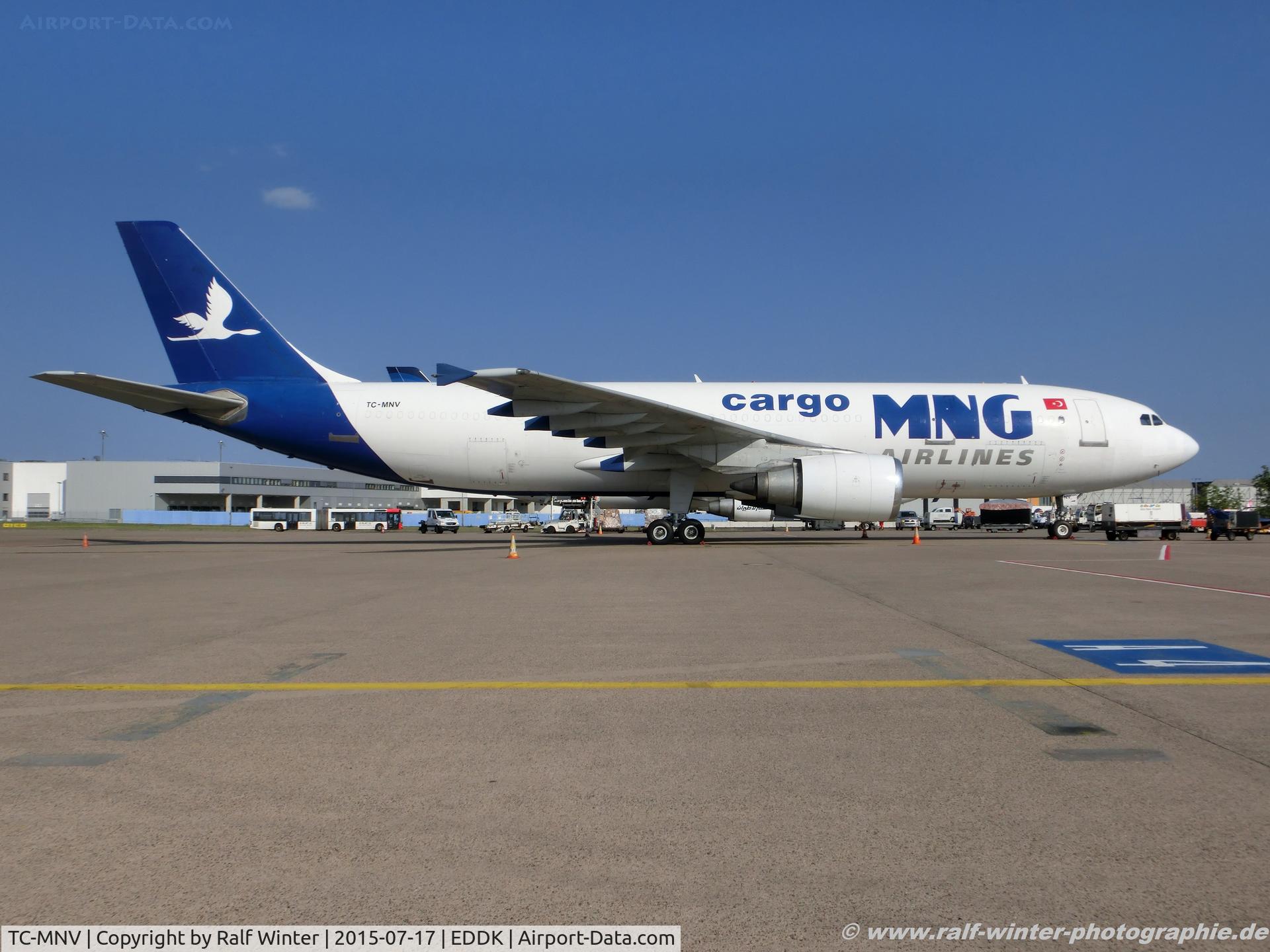 TC-MNV, 1995 Airbus A300C4-605R C/N 758, Airbus A300C-605R - MB MNB MNG Airlines - 758 - TC-MNV - 17.07.2015 - CGN