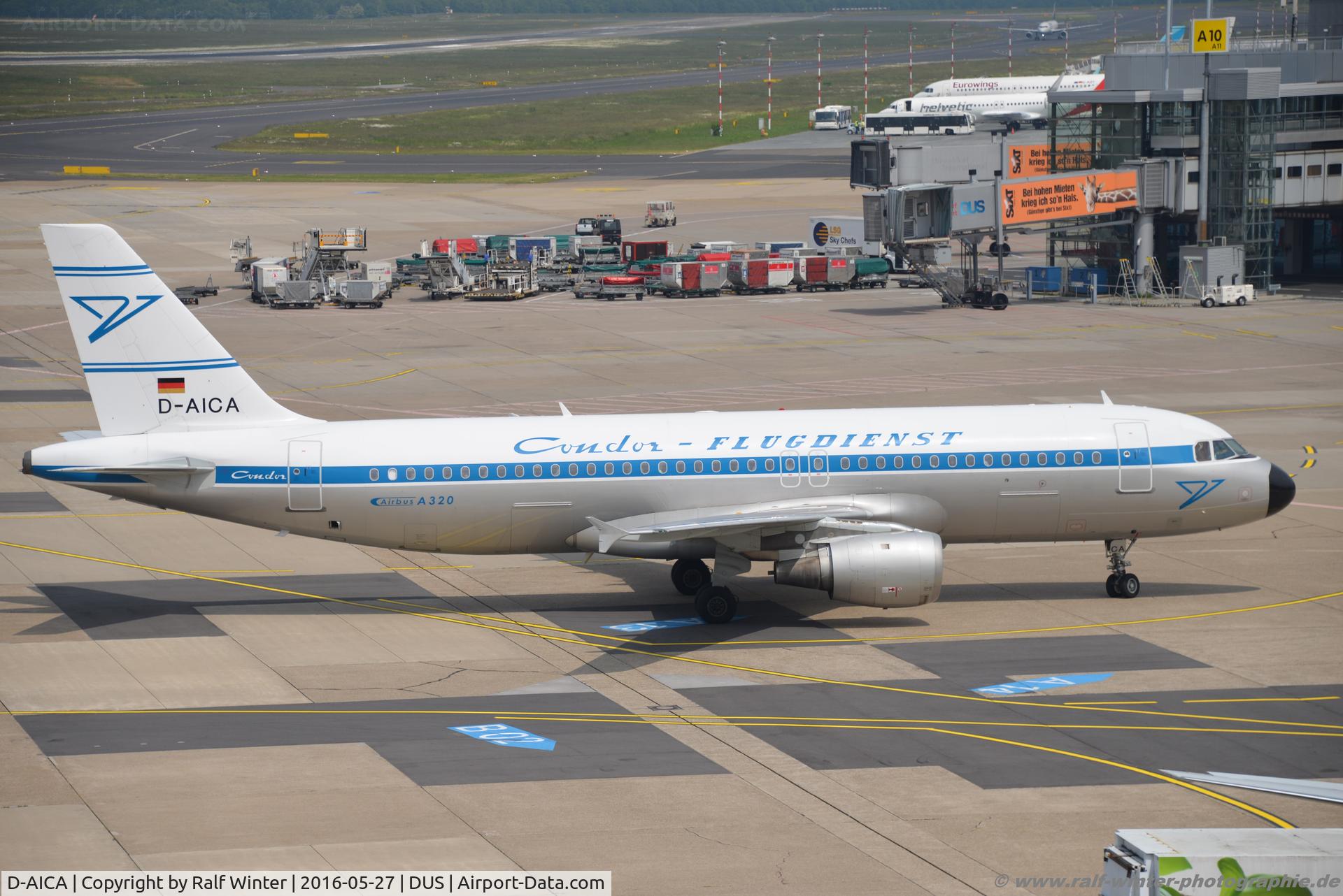 D-AICA, 1998 Airbus A320-212 C/N 774, Airbus A320-212 - DE CFG Condor 'Retro' - 774 - D-AICA - 27.05.2016 - DUS