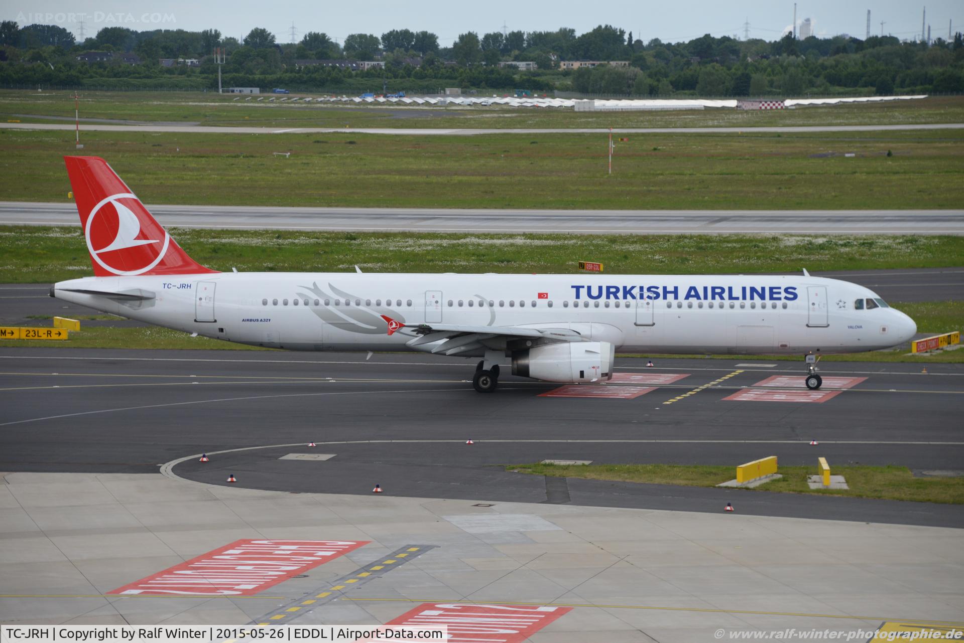 TC-JRH, 2008 Airbus A321-231 C/N 3350, Airbus A321-231 - TK THY THY Turkish Airlines 'Yalova' - 3350 - TC-JRH - 26.05.2015 - DUS