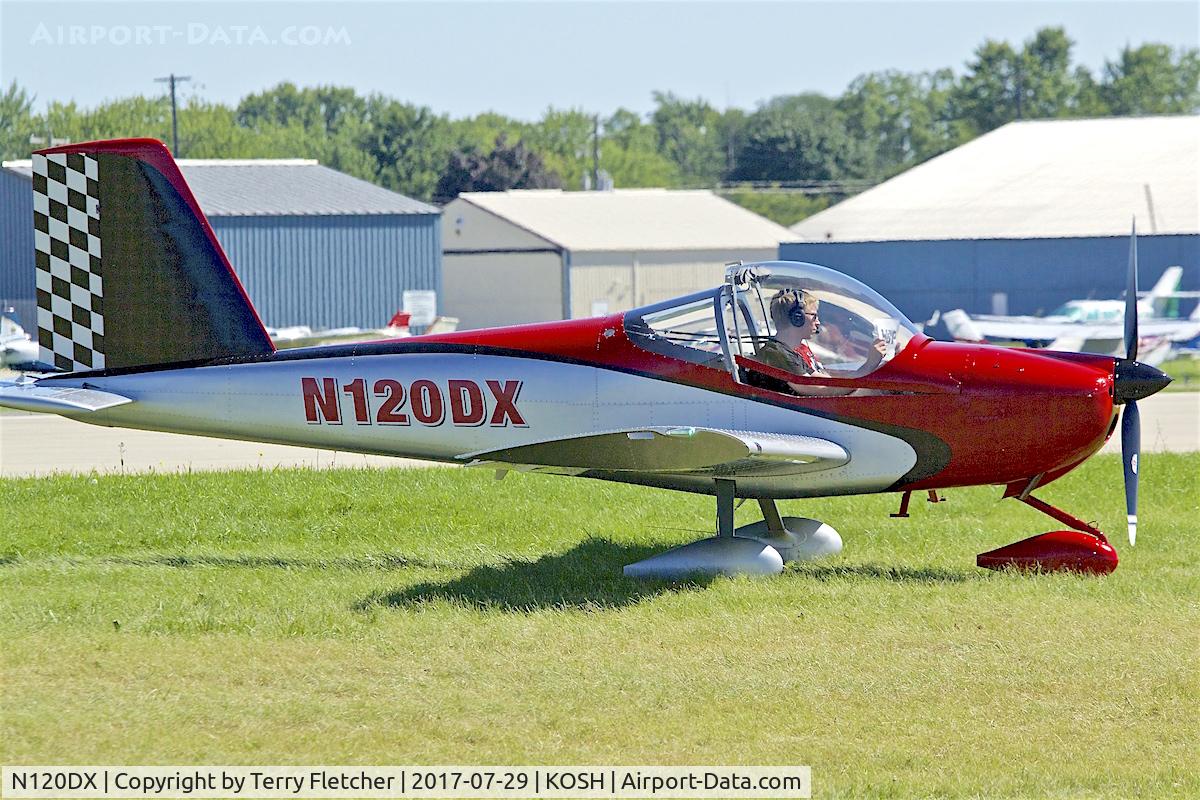 N120DX, 2012 Vans RV-12 C/N 120510, at 2017 EAA AirVenture at Oshkosh