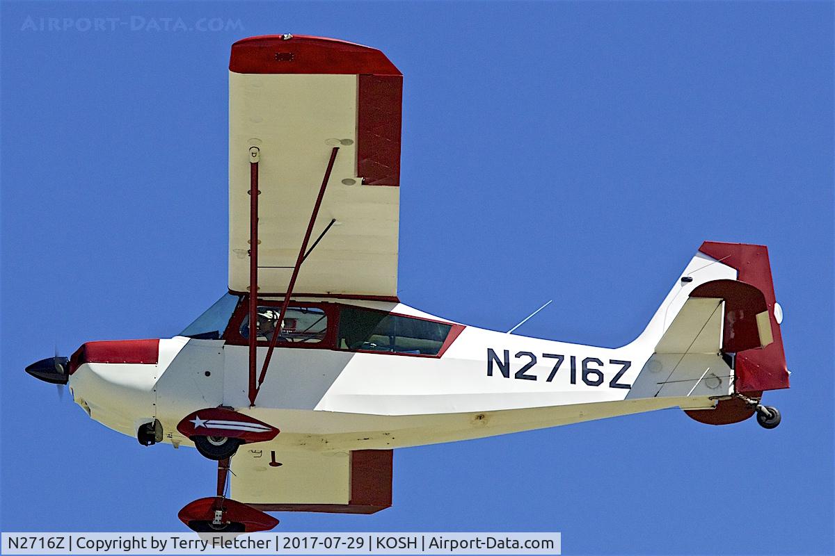 N2716Z, 1978 Bellanca 7GCAA C/N 354-78, at 2017 EAA AirVenture at Oshkosh
