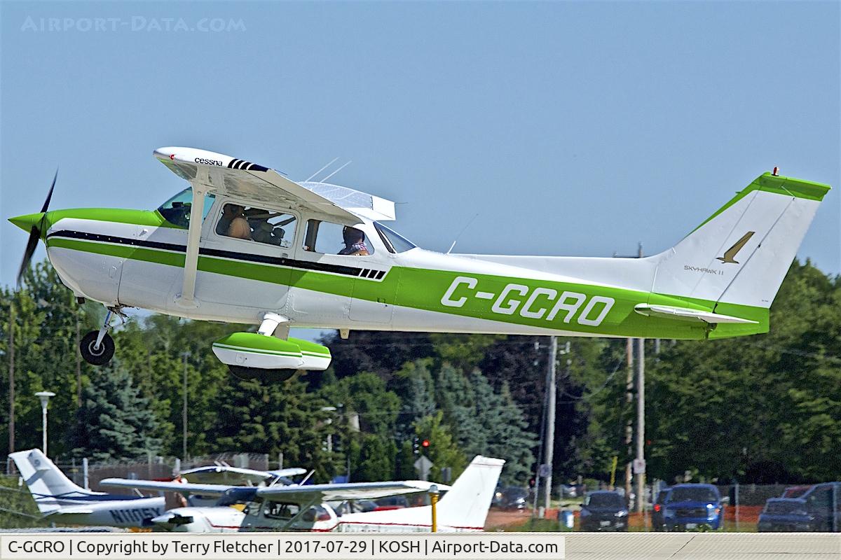 C-GCRO, 1974 Cessna 172M Skyhawk II C/N 17264220, at 2017 EAA AirVenture at Oshkosh