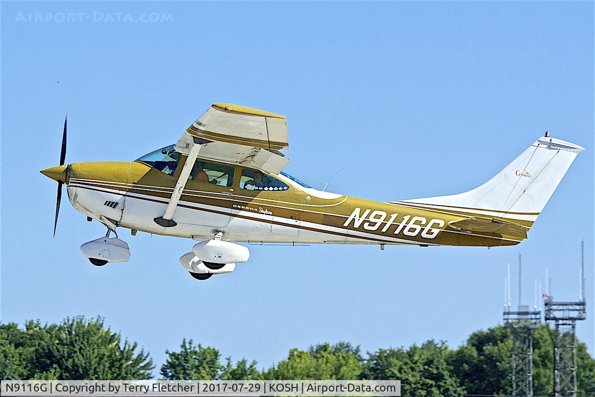 N9116G, 1971 Cessna 182N Skylane C/N 18260656, at 2017 EAA AirVenture at Oshkosh