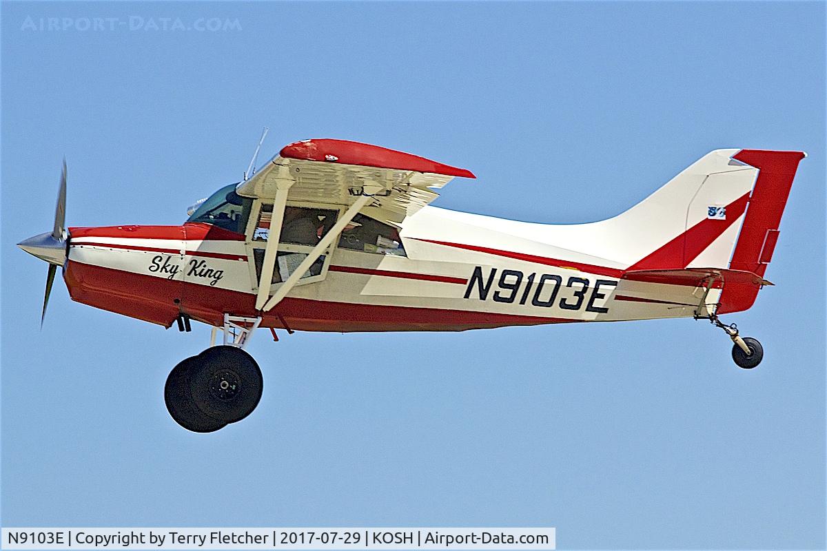 N9103E, 1977 Maule M-5-235C Lunar Rocket C/N 7099C, at 2017 EAA AirVenture at Oshkosh