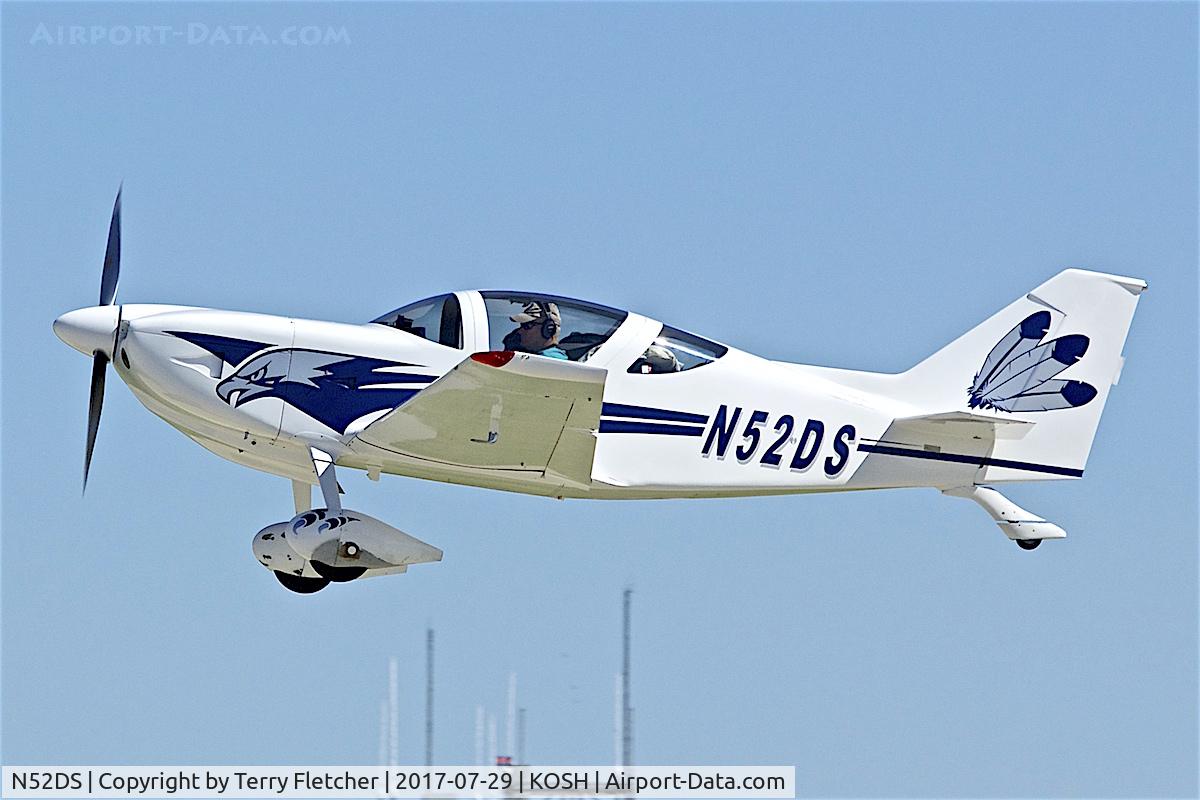 N52DS, Stoddard-Hamilton Glasair II TD C/N 1107, at 2017 EAA AirVenture at Oshkosh