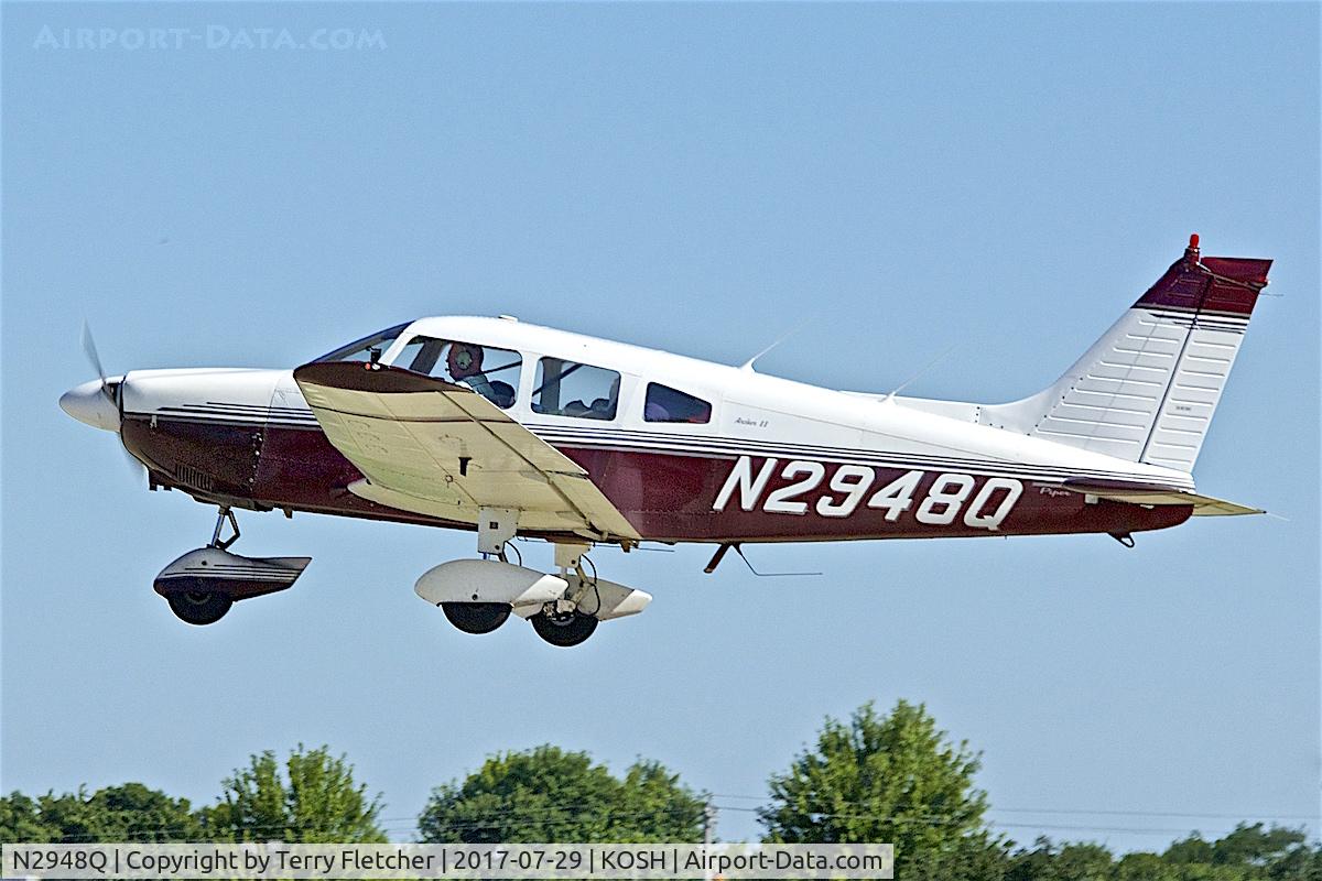 N2948Q, 1977 Piper PA-28-181 C/N 28-7790427, at 2017 EAA AirVenture at Oshkosh