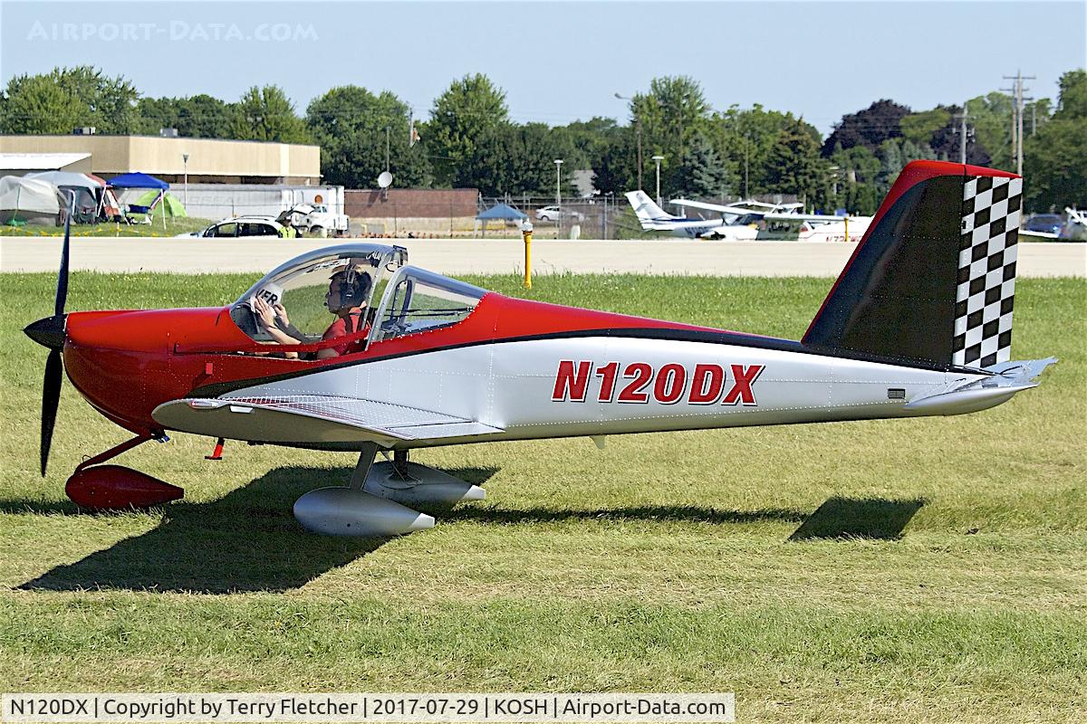 N120DX, 2012 Vans RV-12 C/N 120510, at 2017 EAA AirVenture at Oshkosh
