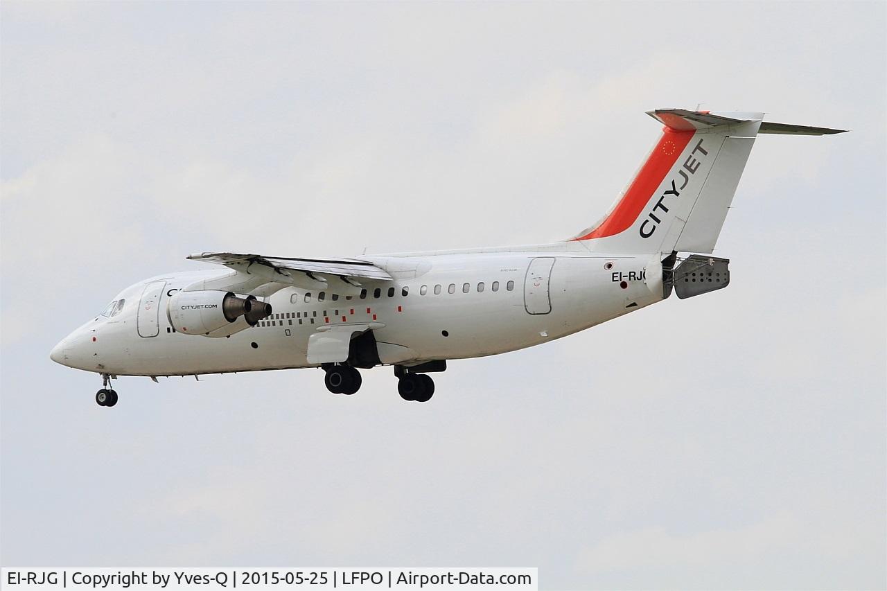 EI-RJG, 1999 British Aerospace Avro 146-RJ85A C/N E2344, British Aerospace RJ-85A, On final rwy 26, Paris Orly Airport (LFPO-ORY)