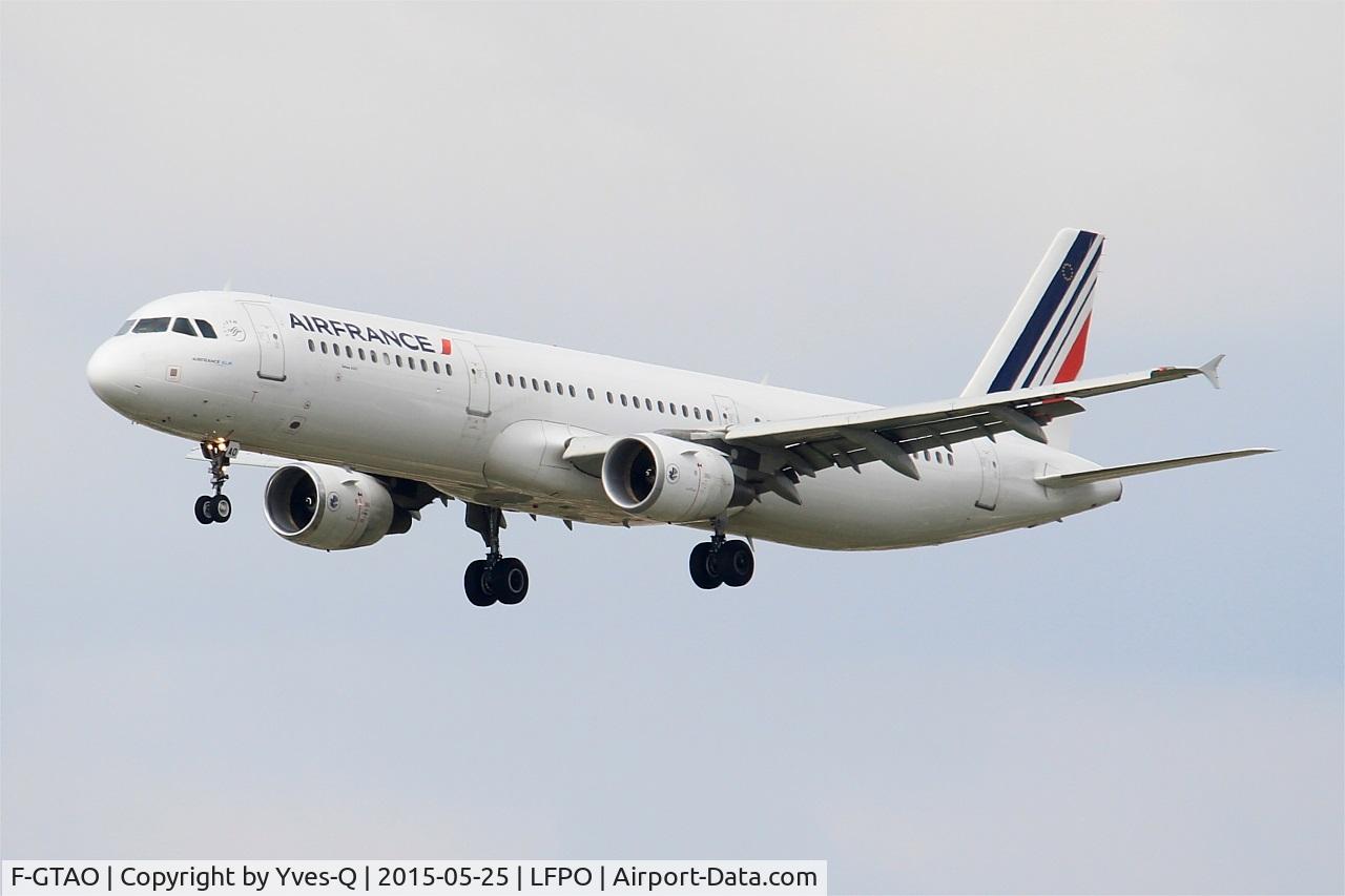 F-GTAO, 2007 Airbus A321-211 C/N 3098, Airbus A321-211, Short approach Rwy 26, Paris-Orly Airport (LFPO-ORY)