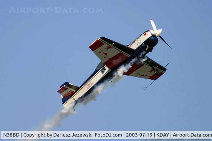 N38BD, Sukhoi Su-29 C/N 73-03, Sukhoi SU-29  C/N 73-03 - Bob Davis, N38BD