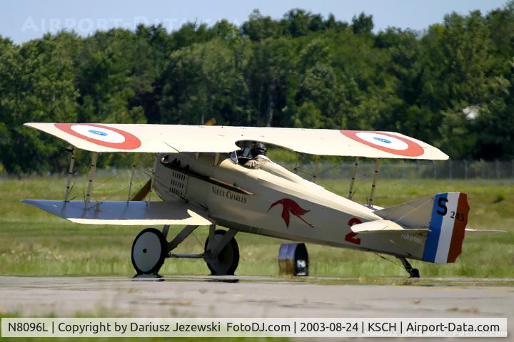 N8096L, 1999 SPAD S-VII Replica C/N 1999, SPAD VII replica C/N 1999, N8096L