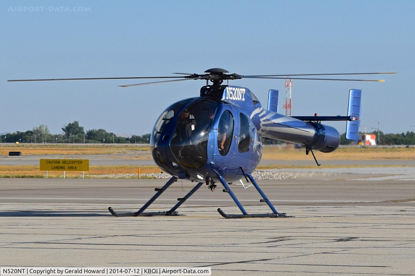 N520NT, 1995 McDonnell Douglas 500N C/N LN066, Parked on the south GA ramp.