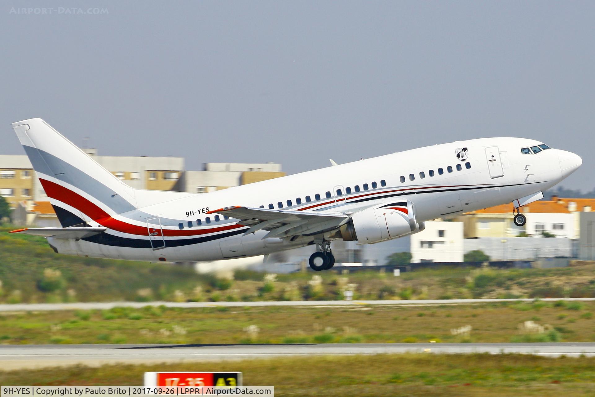 9H-YES, 1991 Boeing 737-5Q8 C/N 25167, Air X Charter