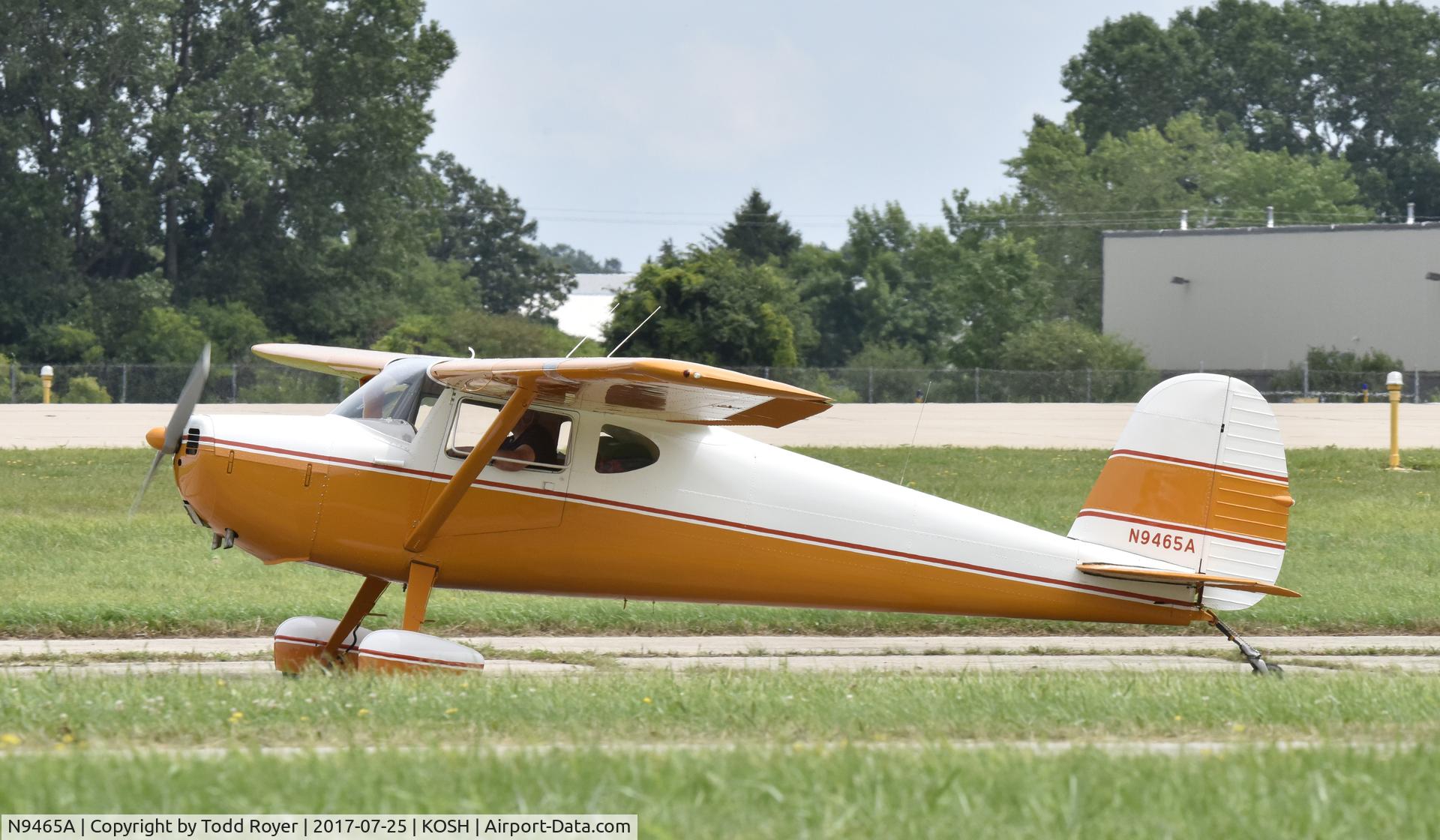 N9465A, 1949 Cessna 140A C/N 15286, Airventure 2017