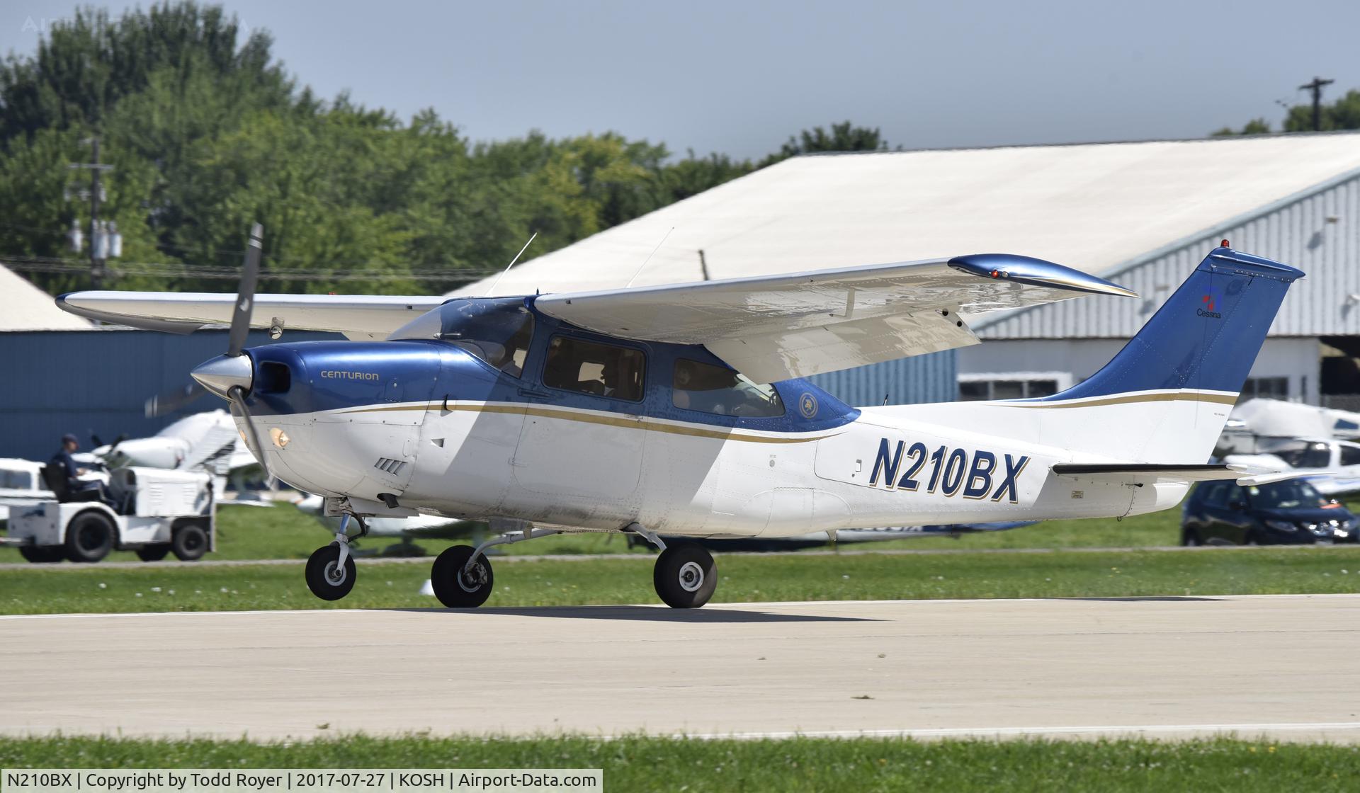 N210BX, 1972 Cessna 210L Centurion C/N 21059583, Airventure 2017