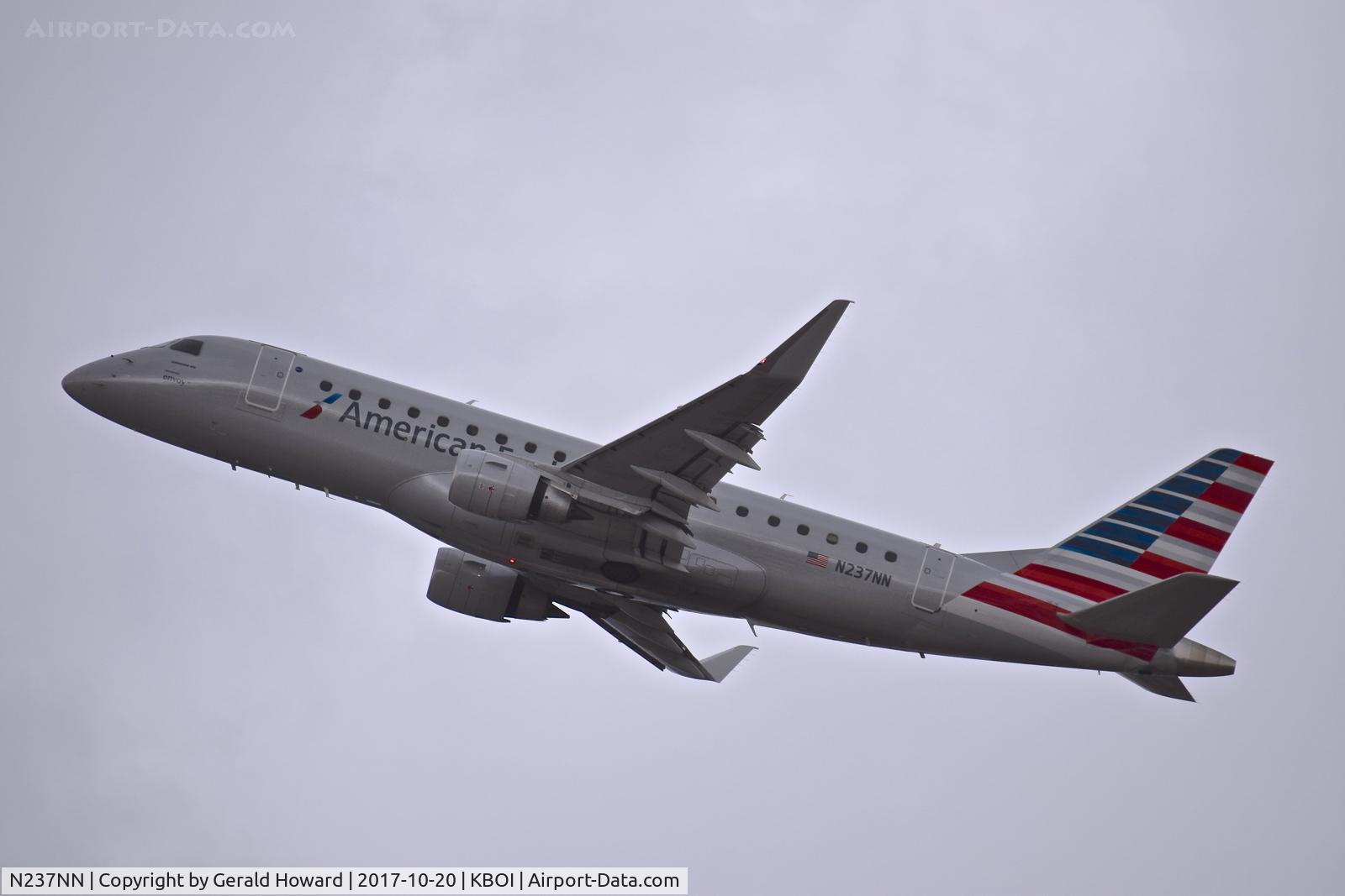 N237NN, 2016 Embraer 175LR (ERJ-170-200LR) C/N 17000575, Departing RWY 28R.