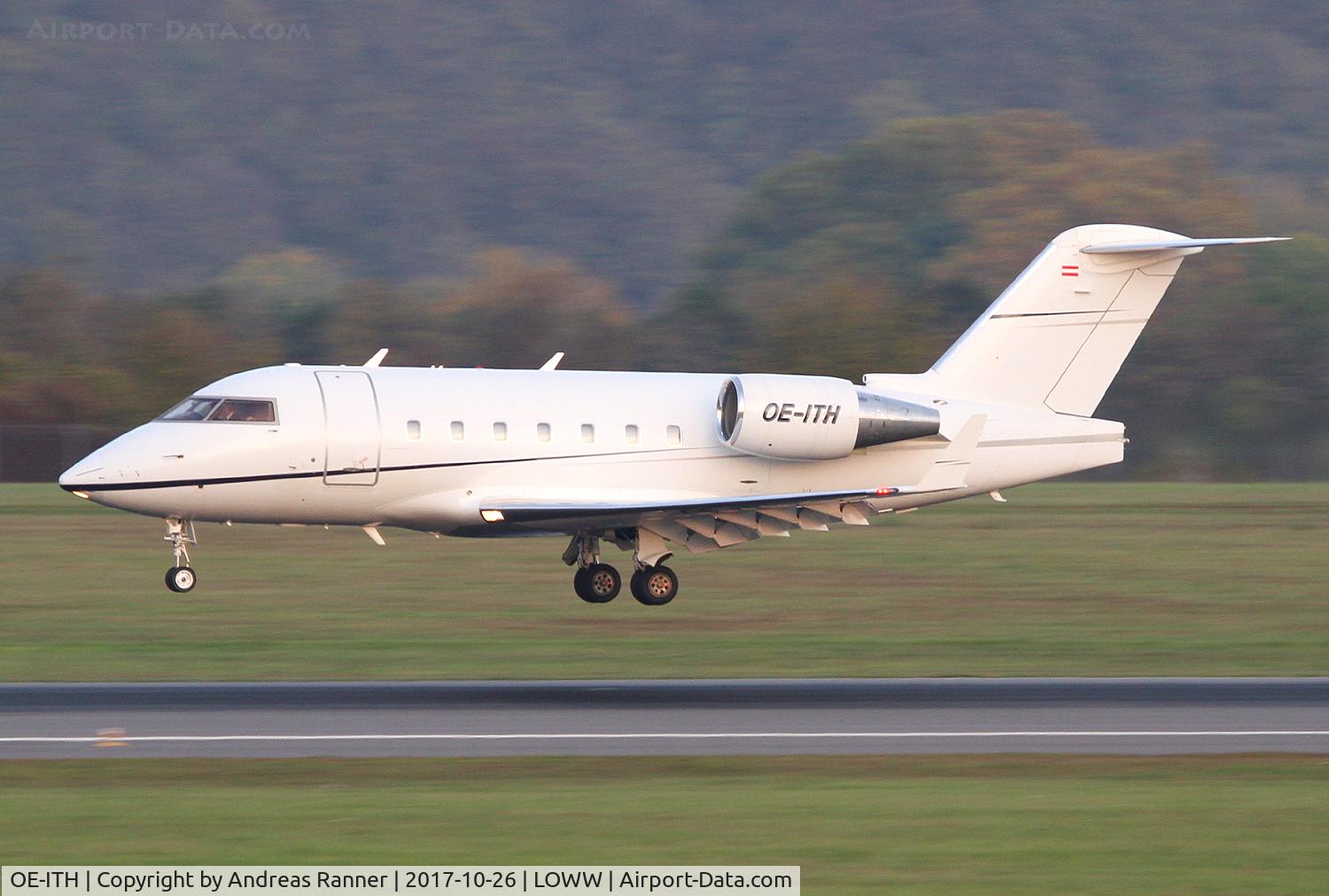 OE-ITH, 2005 Bombardier Challenger 604 (CL-600-2B16) C/N 5636, Air Independence Canadair CL-600
