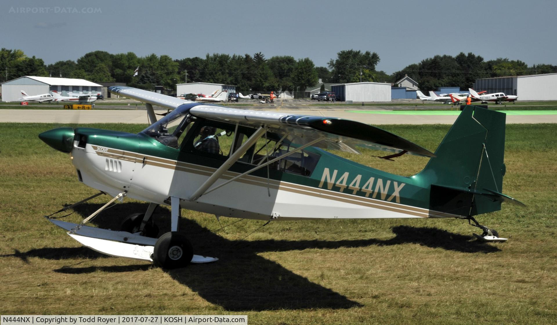 N444NX, American Champion 8GCBC Scout C/N 419-2000, Airventure 2017