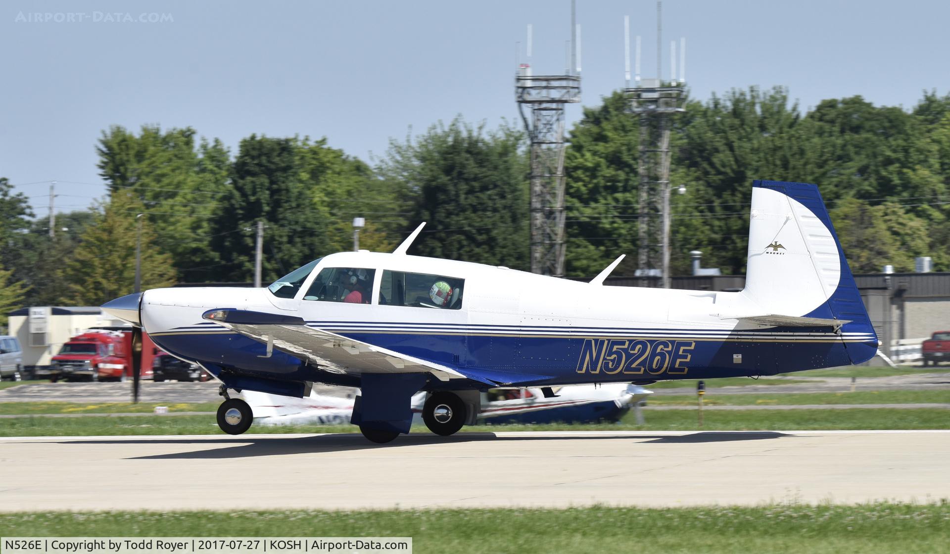 N526E, 1982 Mooney M20K C/N 25-0714, Airventure 2017